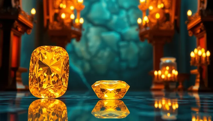 yellow gemstone