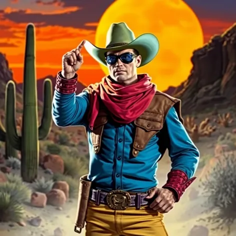 cowboy superhero