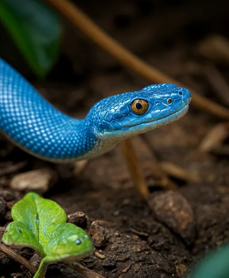 blue racer snake