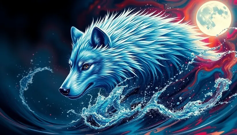 silver wolf splash art