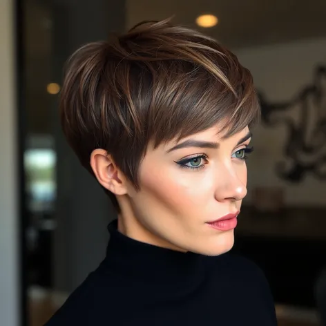 pixie haircuts for thick