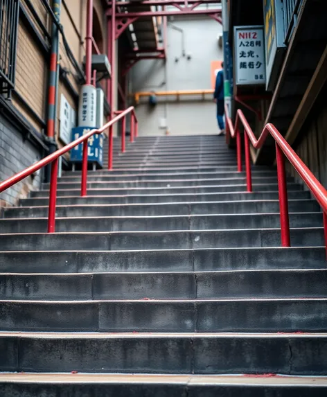 handrails for concrete steps