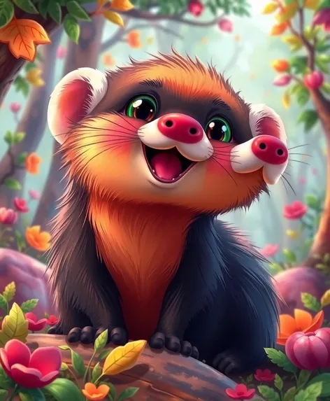 animated ferret