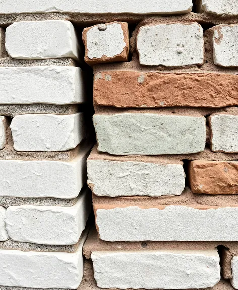 white bricks