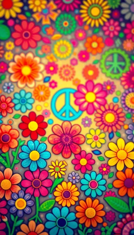 hippie coloring pages free