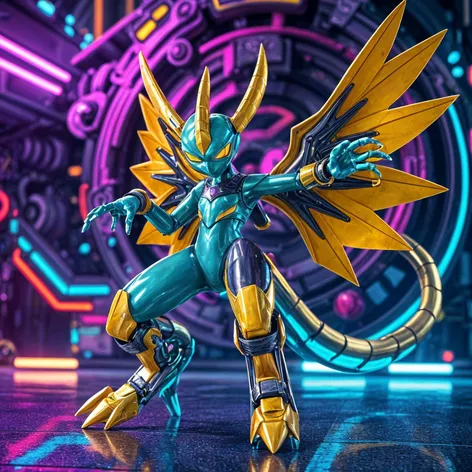 greninja having gold wings