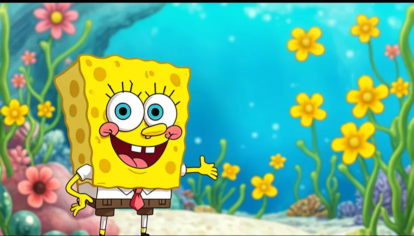 spongebob flowers