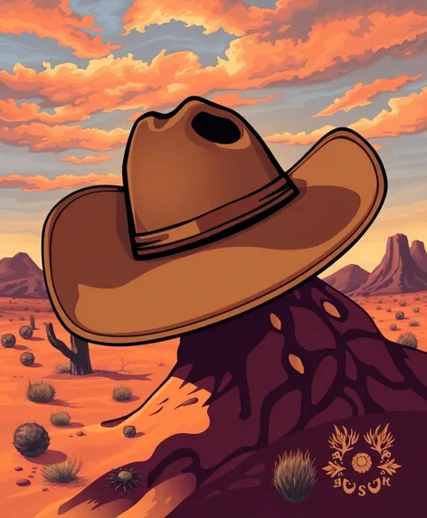 western hat clipart