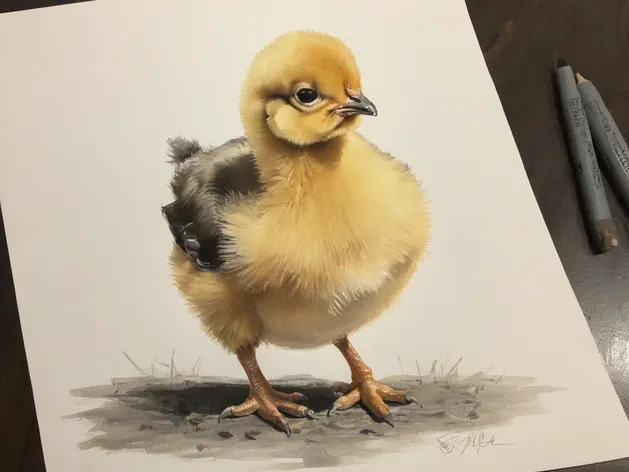 chick drawing