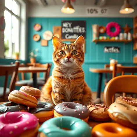 cat donuts