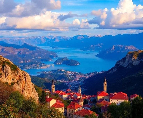 split croatia skyline with