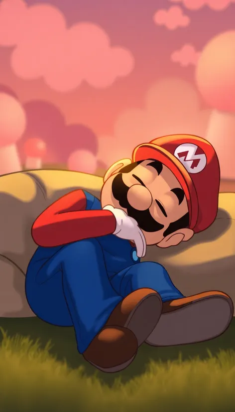 mario sleeping