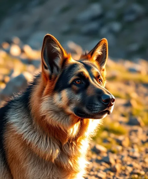 german shepherd coyote mix