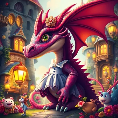 dragon in alice in