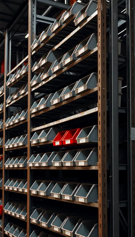 storage bin rack