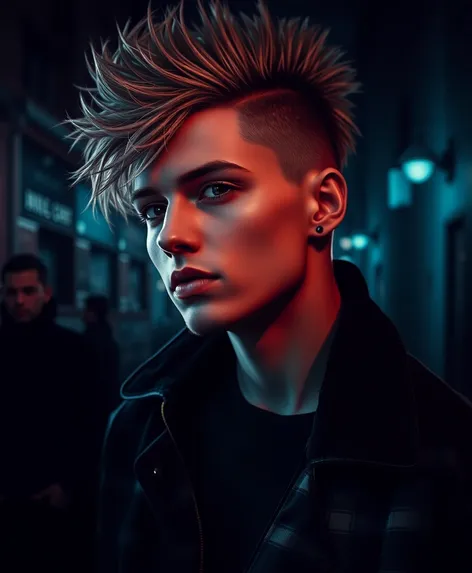 goth haircuts male