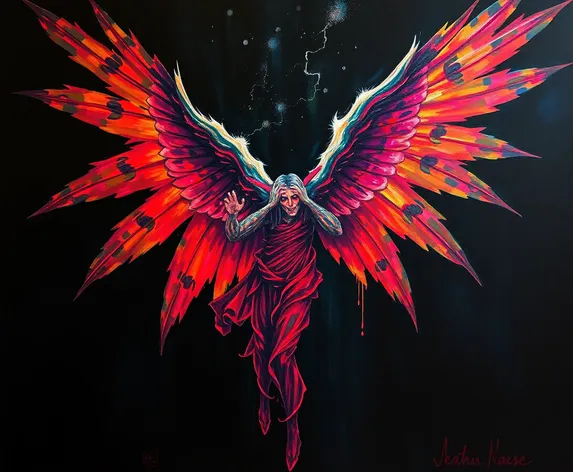 lucifer angel painting