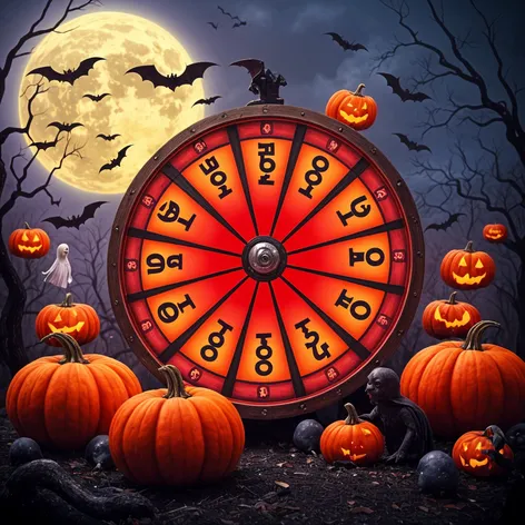 Halloween wheel