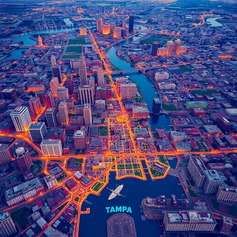 map of tampa florida