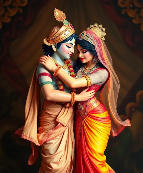 krishna and radha pic