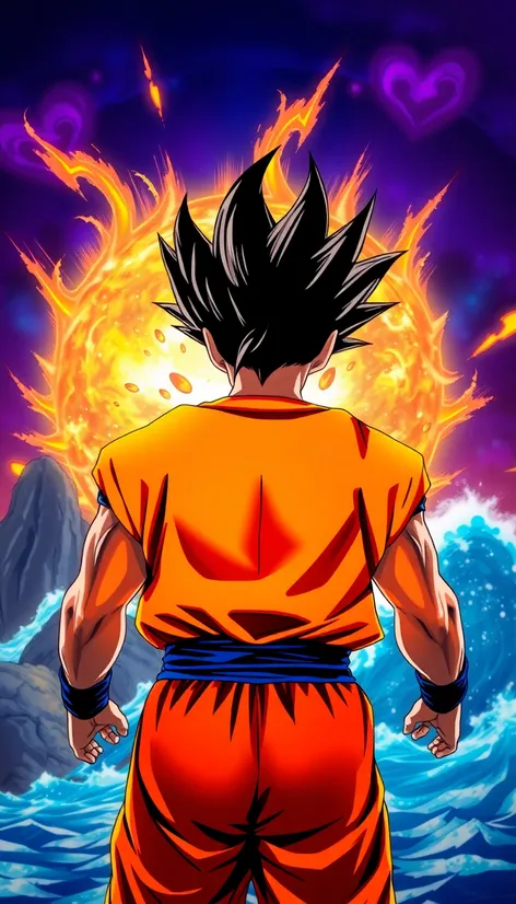 goku from behind