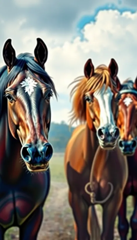 art for horses