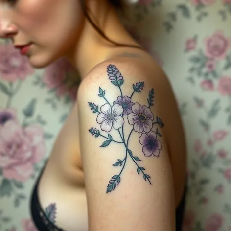 lavender tattoos