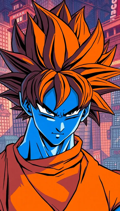 goku blue