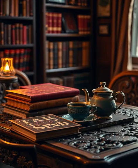 books and tea banner