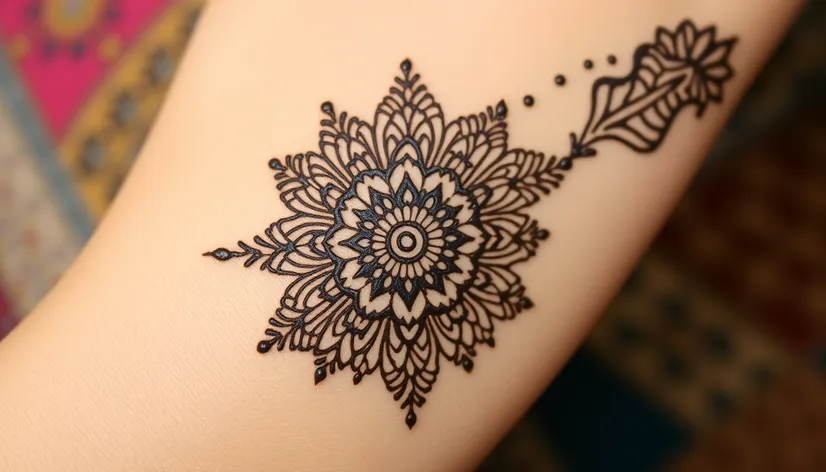 henna tattoo designn india