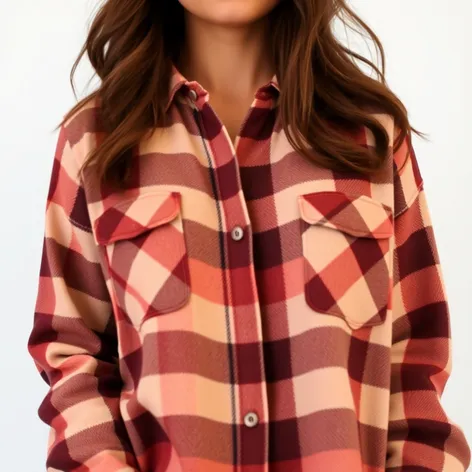 girls flannel shirt