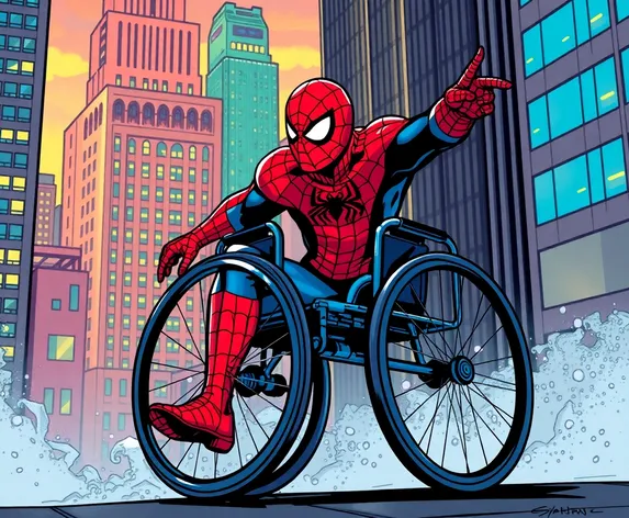 wheelchair spiderman