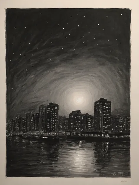 night drawing