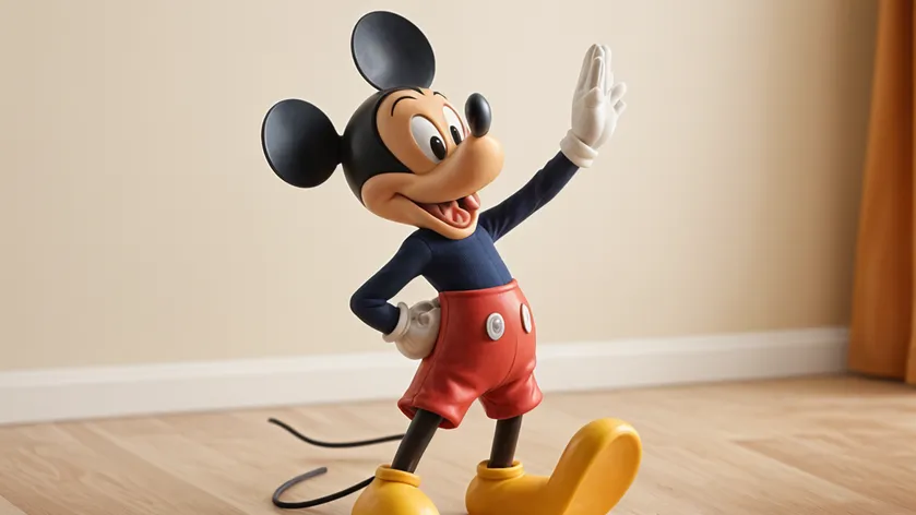 One-to-one figures of Mickey