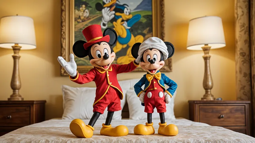 One-to-one figures of Mickey