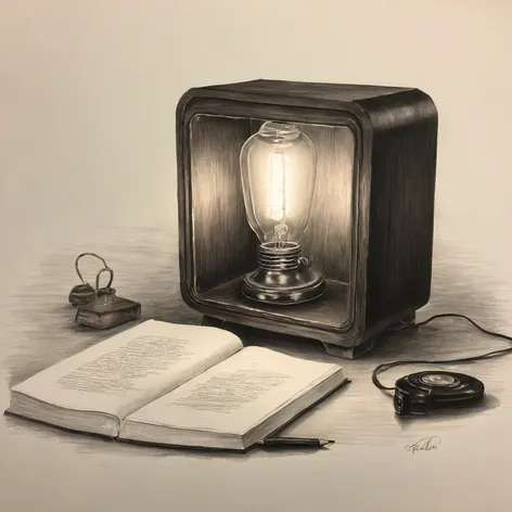 lamp drawing