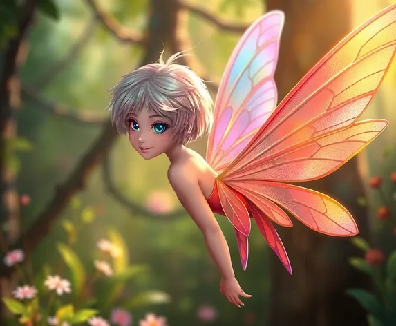 fairy with short hair