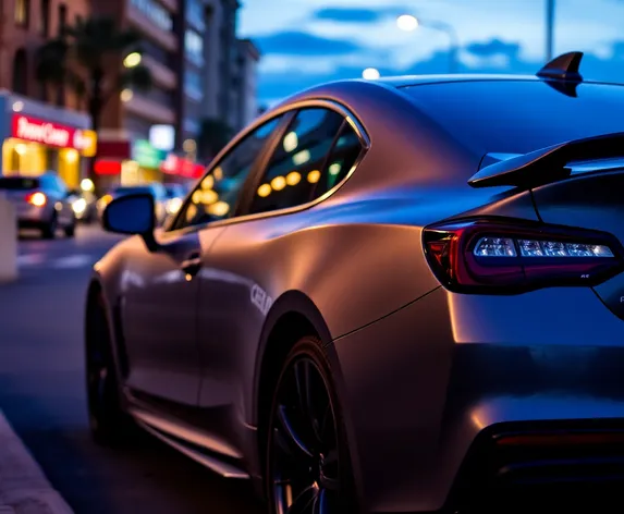 matte gray car