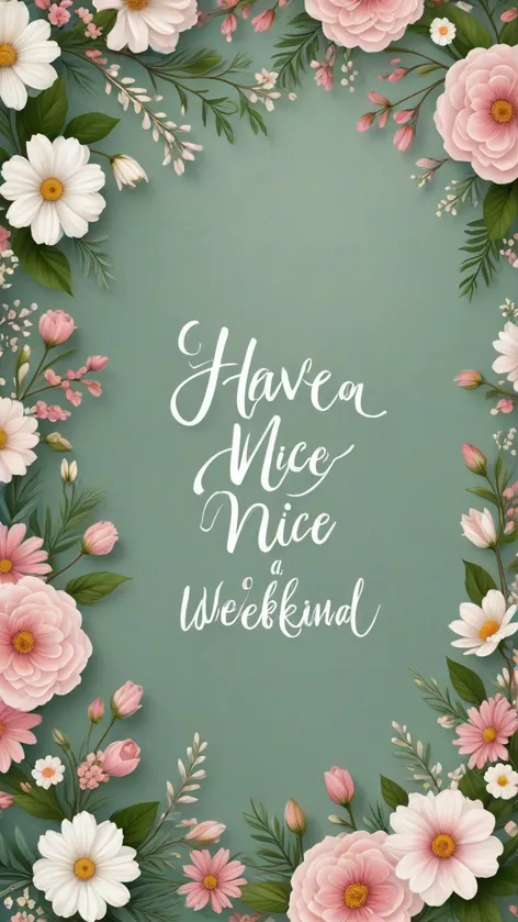 have a nice weekend