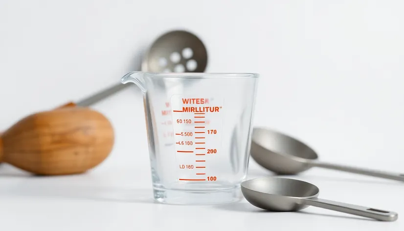 milliliter measuring cup