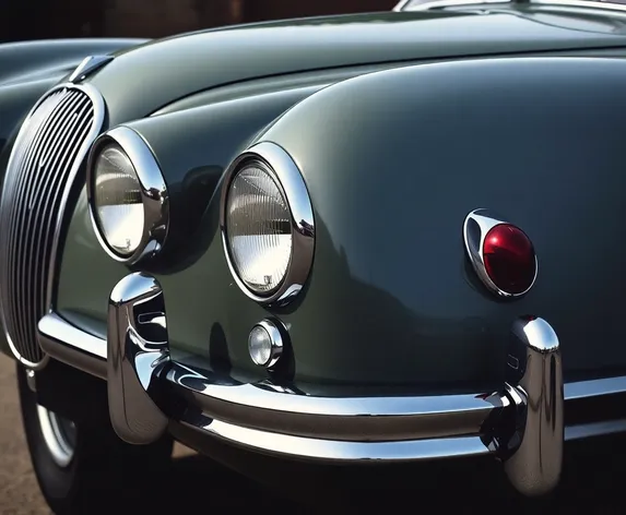 jaguar xk120 fhc side