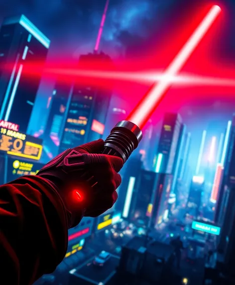 red light saber