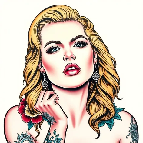 drew barrymore tattoos