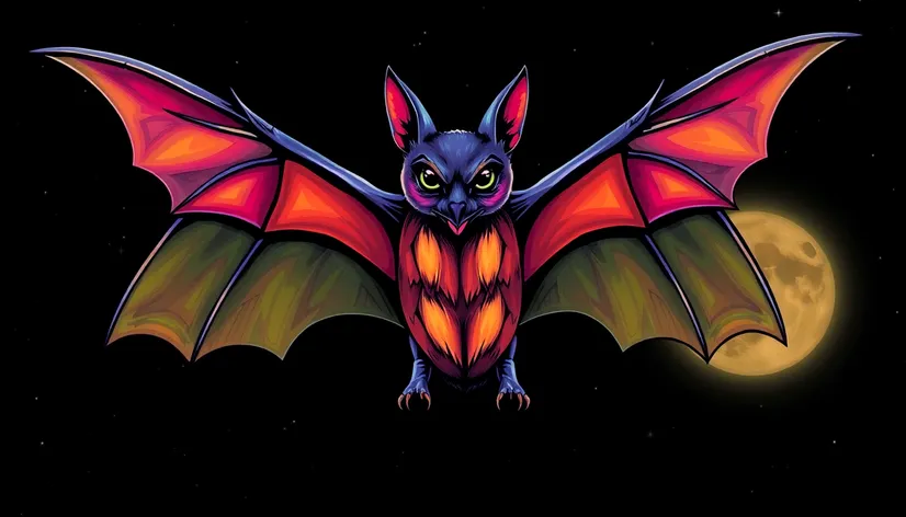 bat coloring pages