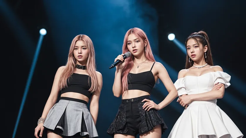 blackpink on stage