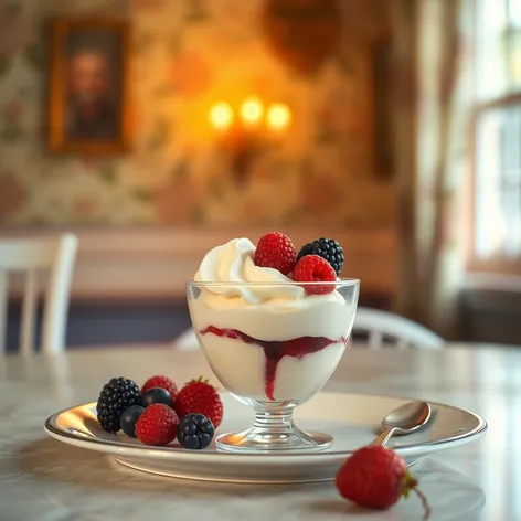 berries and cream commercial