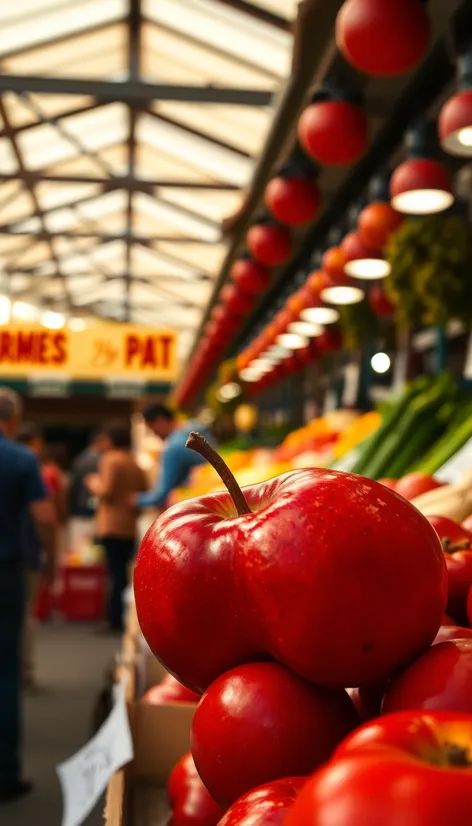 red apple farmers market