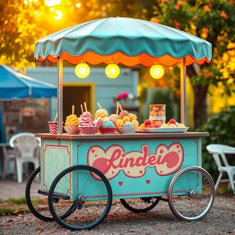 ice cream cart