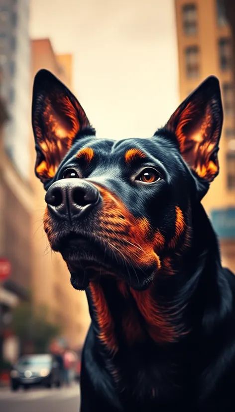 doberman and rottweiler mix