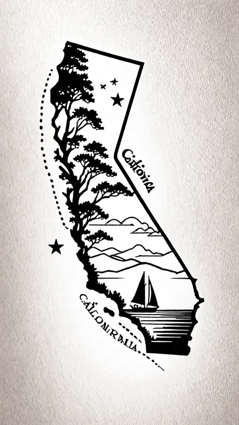california tattoo ideas